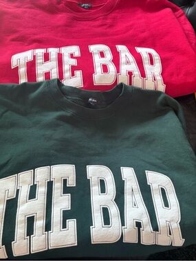 The BAR Varsity Sweatshirts Large